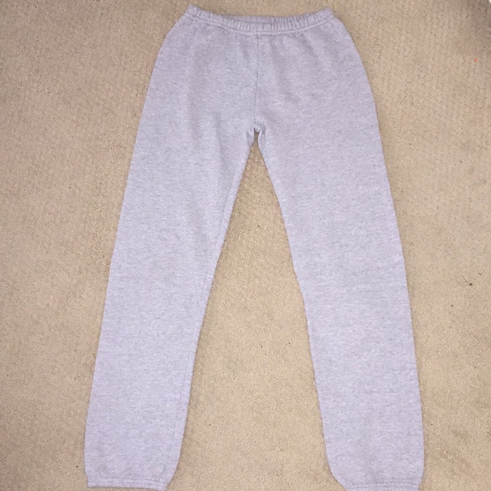Hanes kids/young girls light grey cotton sweats